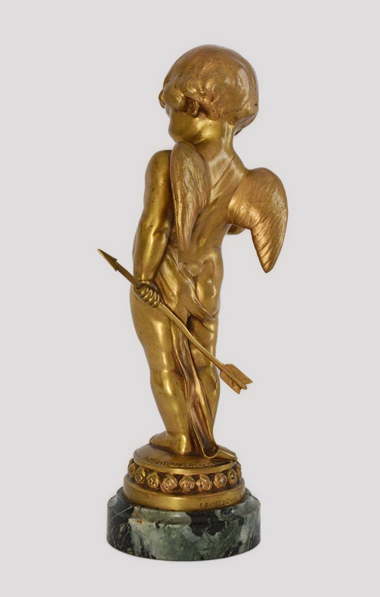 Bronze Of Cupid By Lucienne Heuvelmans-photo-2