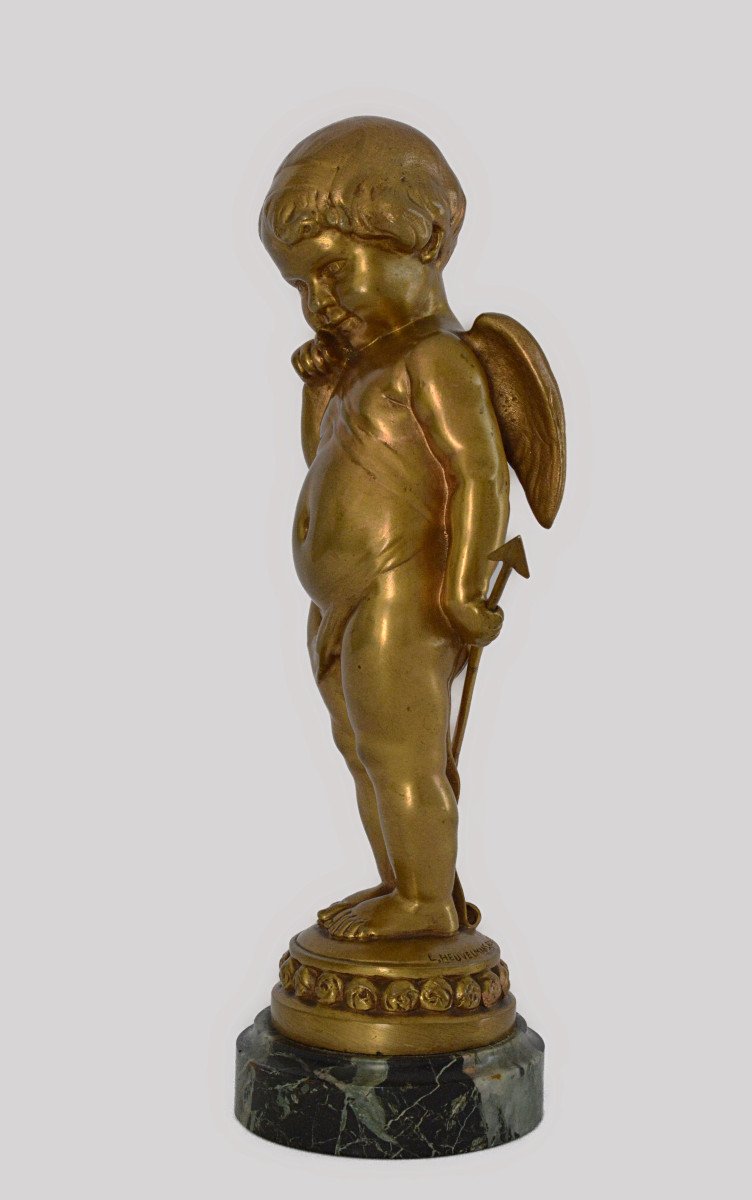 Bronze Of Cupid By Lucienne Heuvelmans-photo-1