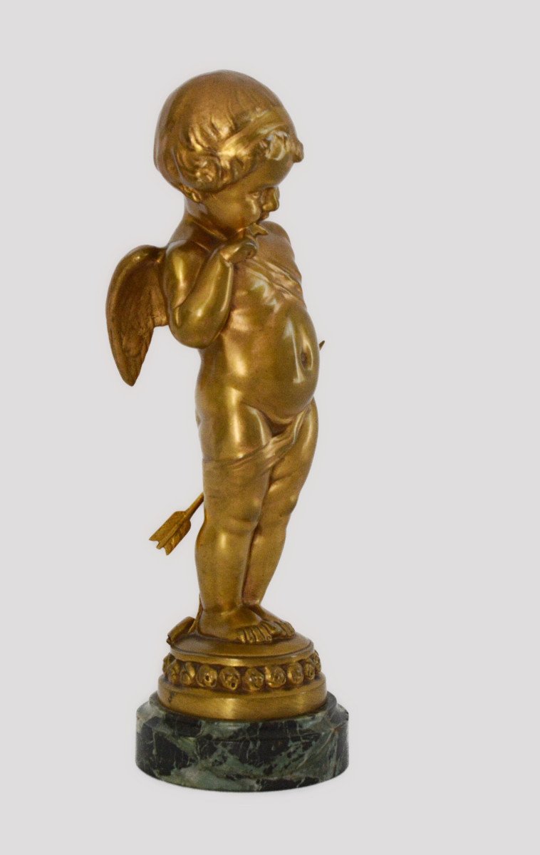 Bronze Of Cupid By Lucienne Heuvelmans-photo-3