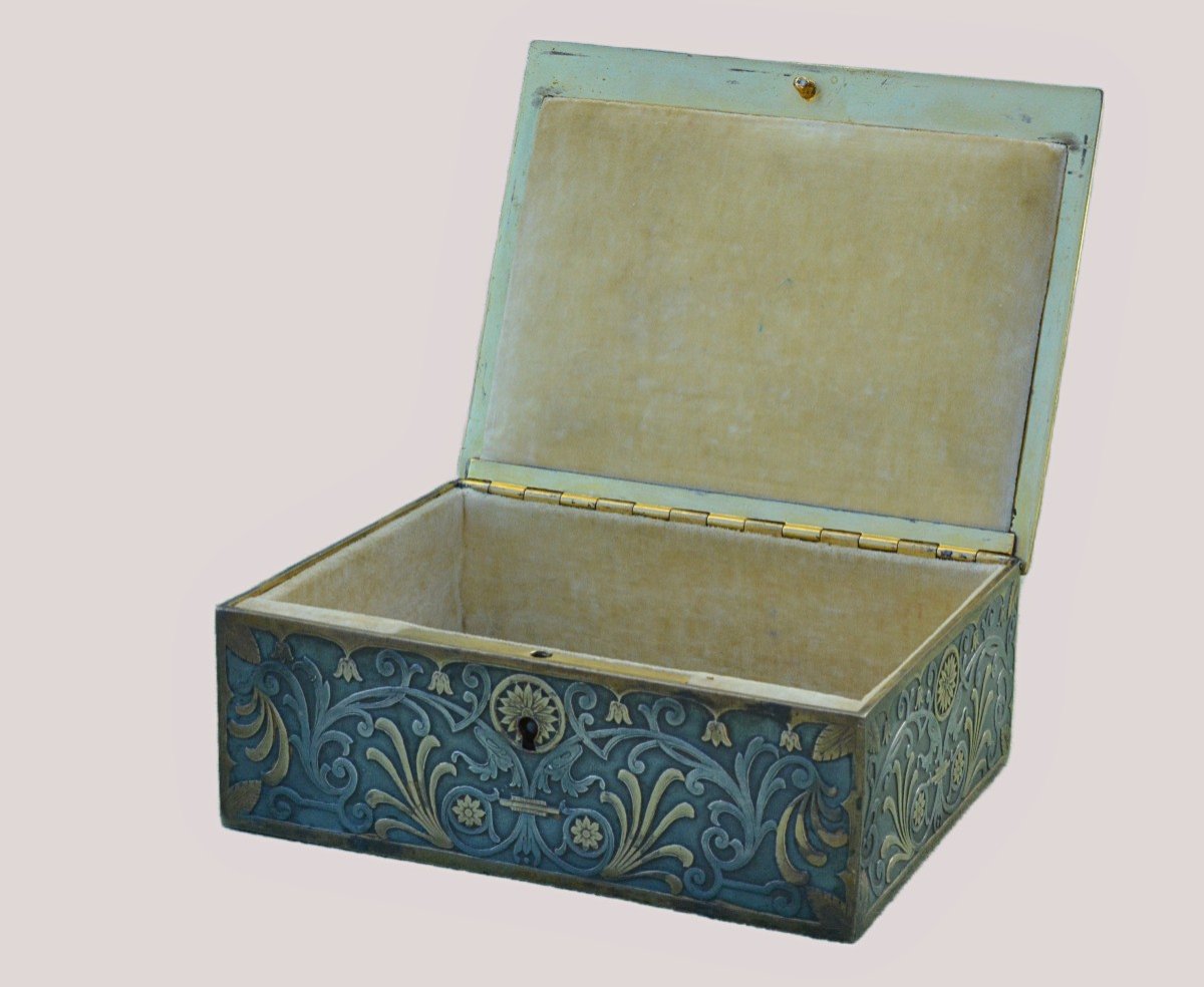 Coffret en métal à médaille-photo-3