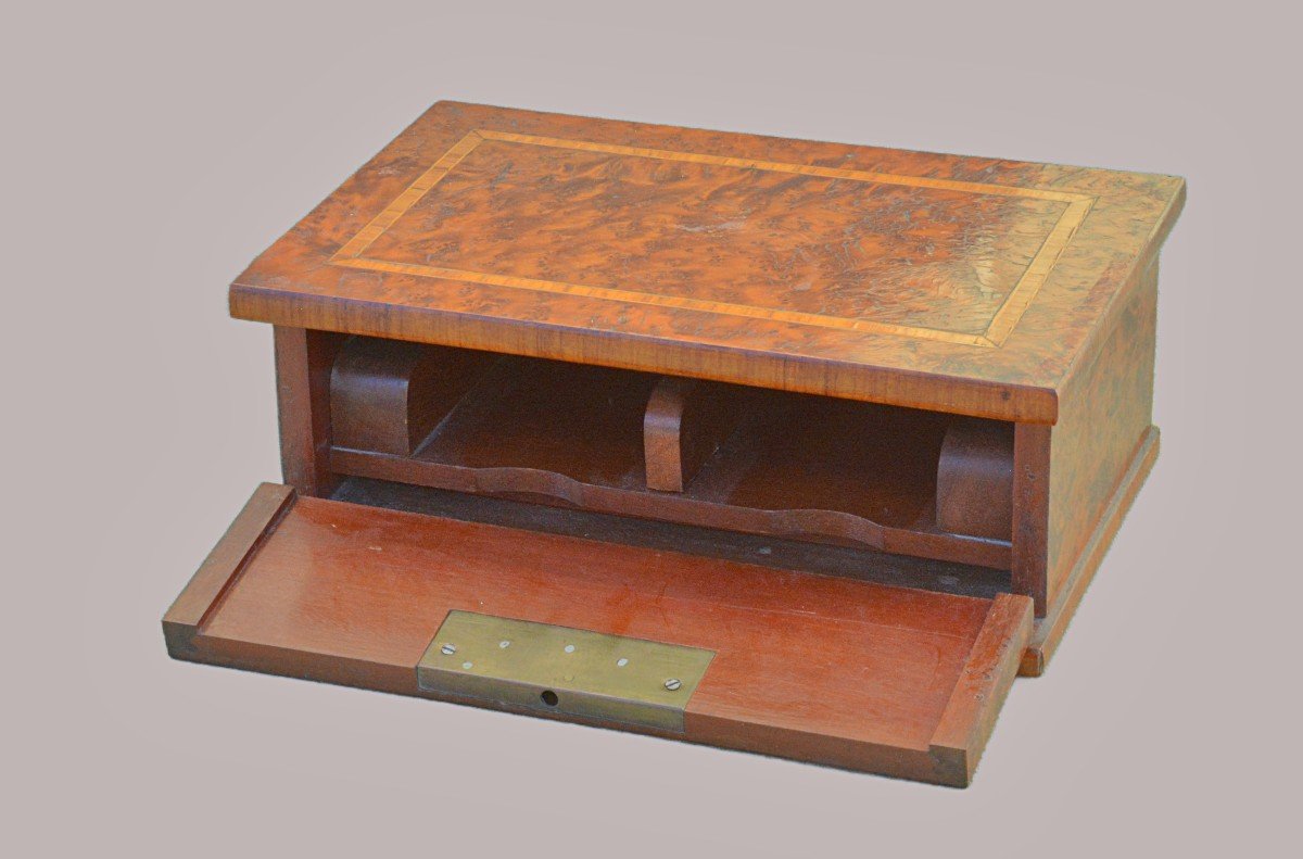 Elm Burl Playing Card Box-photo-4