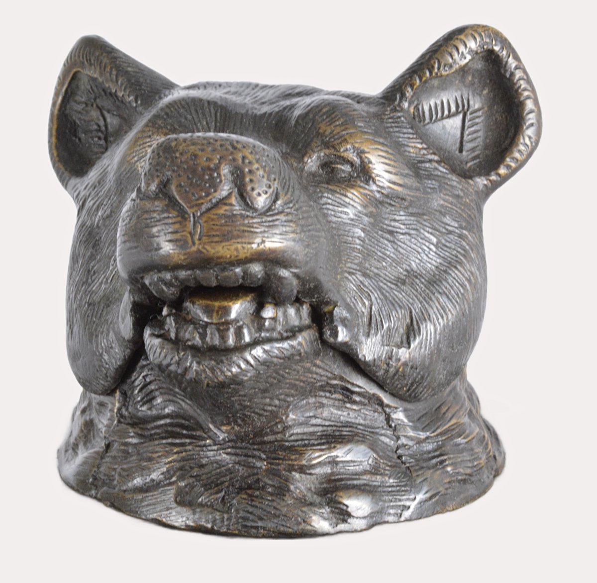 Bear-head Inkwell-photo-2