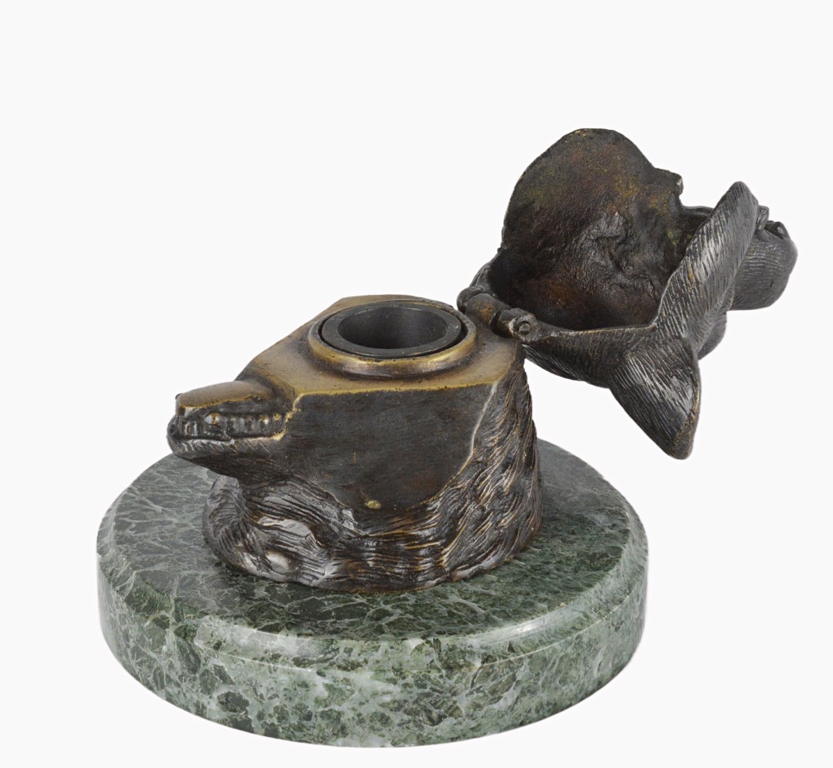 Bear-head Inkwell-photo-3