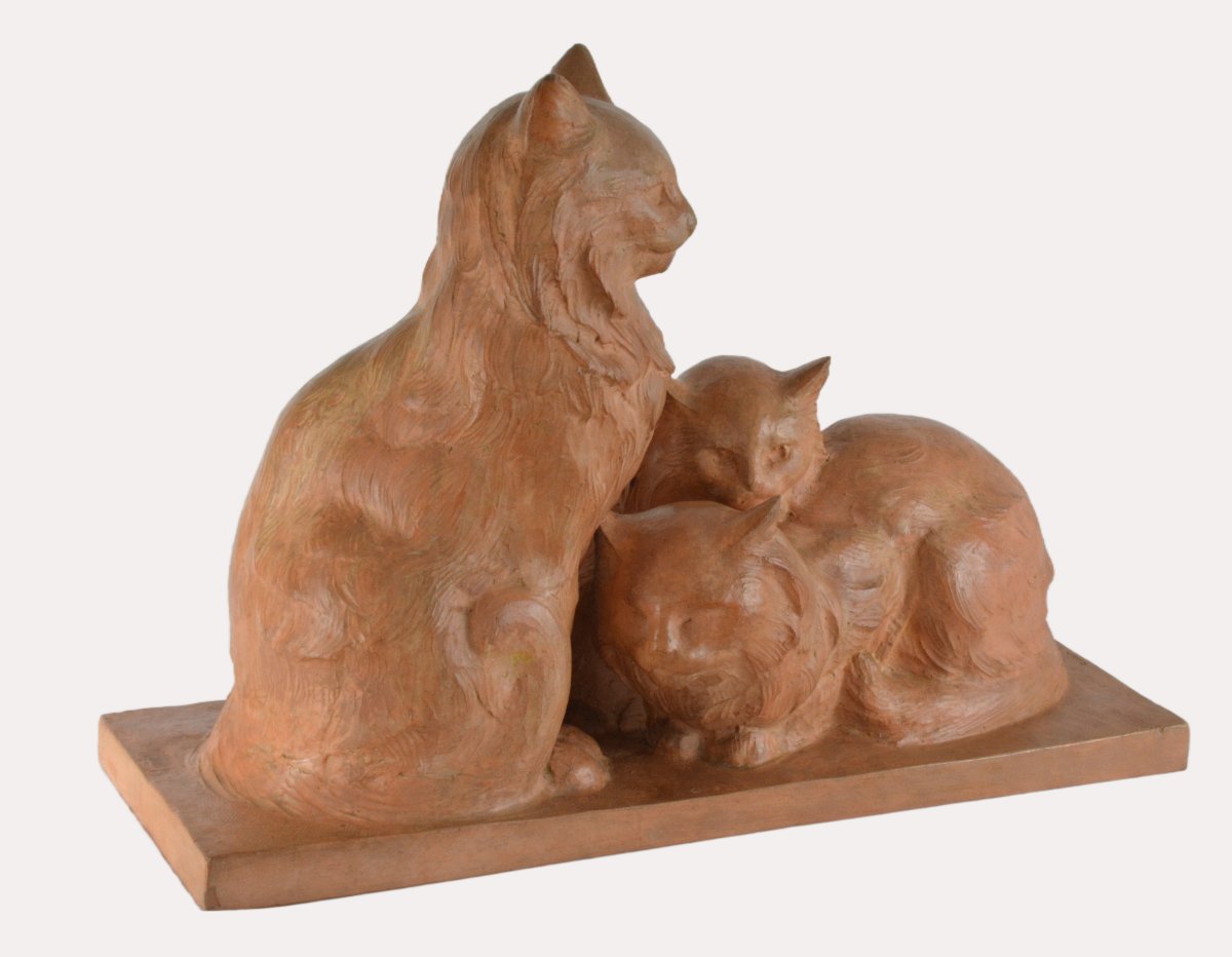 Groupe de chats de R. Pollin-photo-2