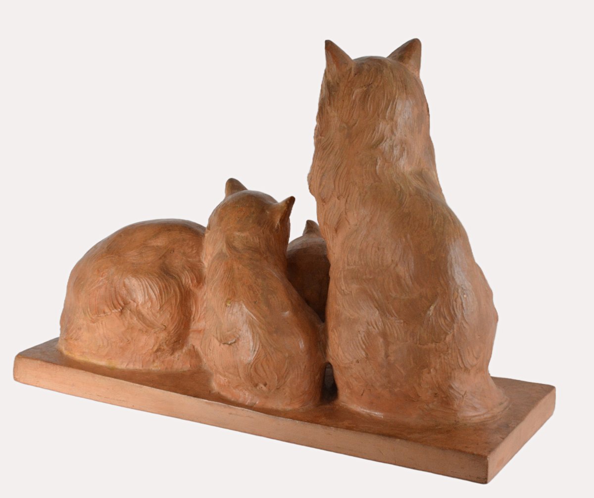 Groupe de chats de R. Pollin-photo-2