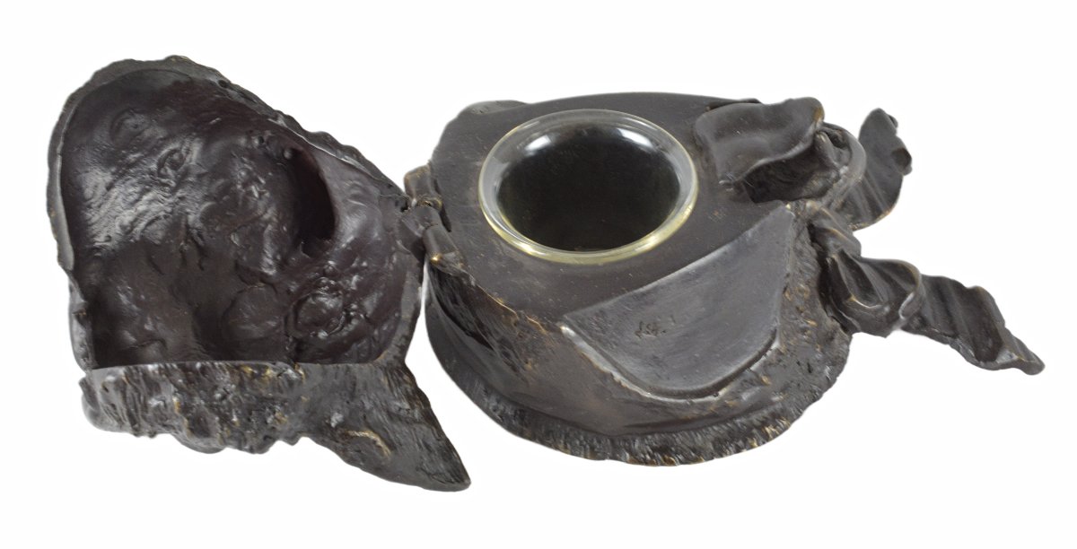 Cat-head Inkwell-photo-4