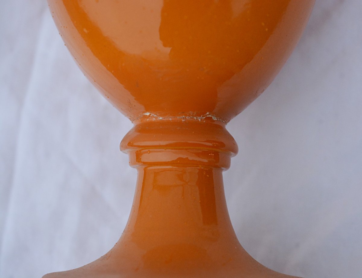 Pair Of Louis Sicard Vases With Handles-photo-1