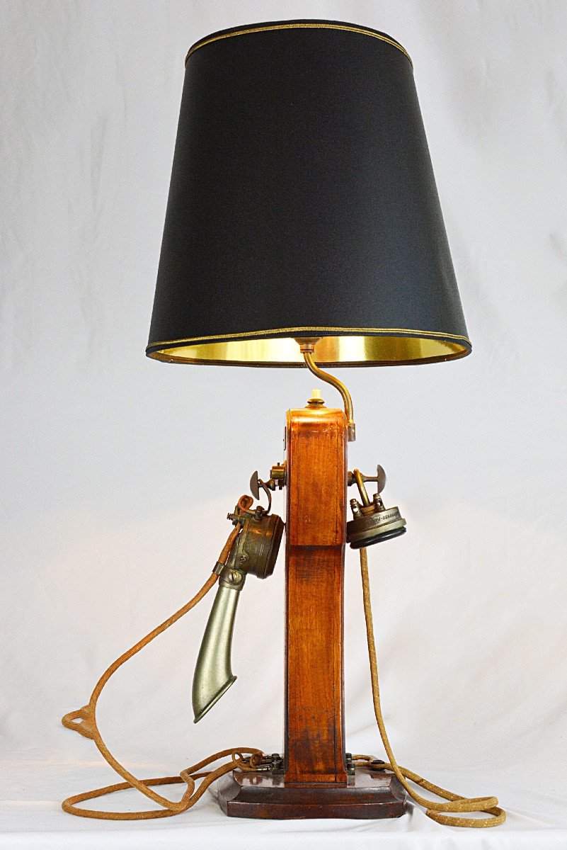 Violin Phone Mounted In Lamp-photo-7
