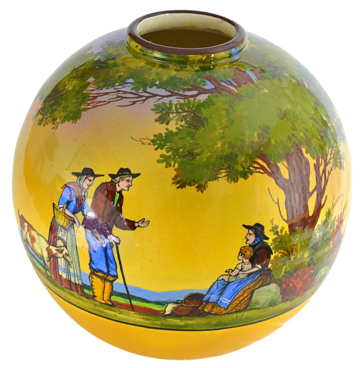 Vase Boule de St-jean-du-Désert par Emile Long