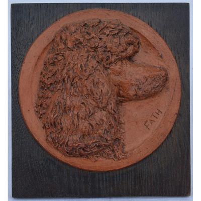 Dog Head Medallion