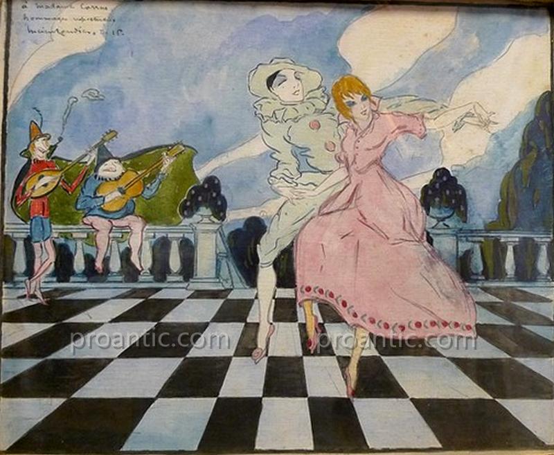 ELLER (Lucien Roudier dit) "Danse" (Né à Marseille en1894)