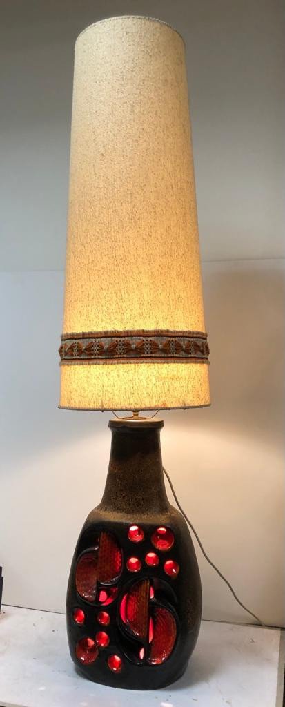 "Lampe céramique vintage; Allemagne de l' ouest" Design
