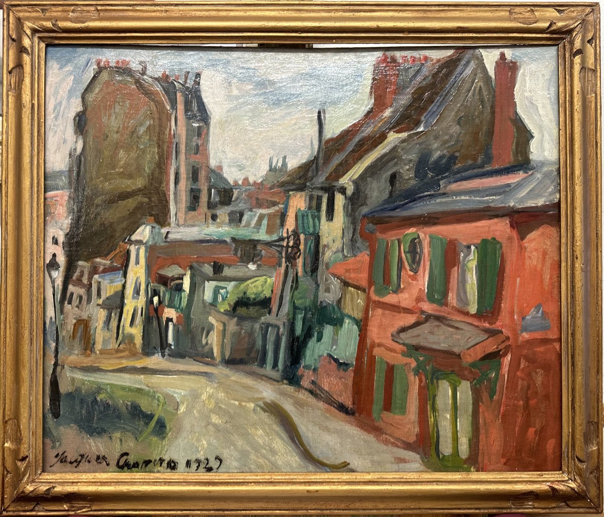 Jacques Chapiro (1887/97-1972), Russe/français/juif/ecole De Paris: "la Maison De Mimi Pinson"