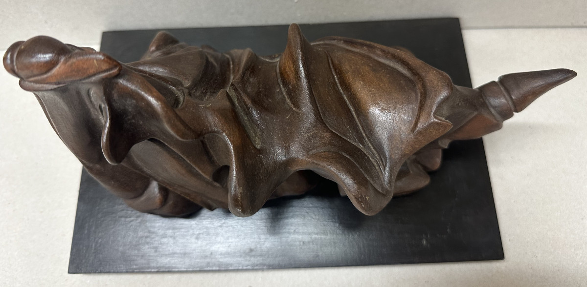 Antonella Iovinella Naples/rome "abstract Ceramics" Clay, Unique Piece, 25 X 15 X 12 Cm-photo-2
