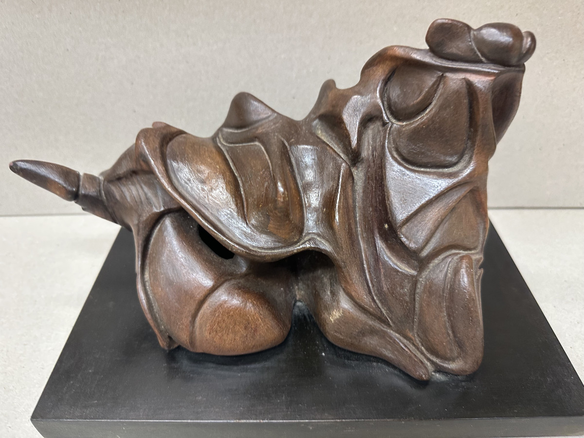 Antonella Iovinella Naples/rome "abstract Ceramics" Clay, Unique Piece, 25 X 15 X 12 Cm-photo-4