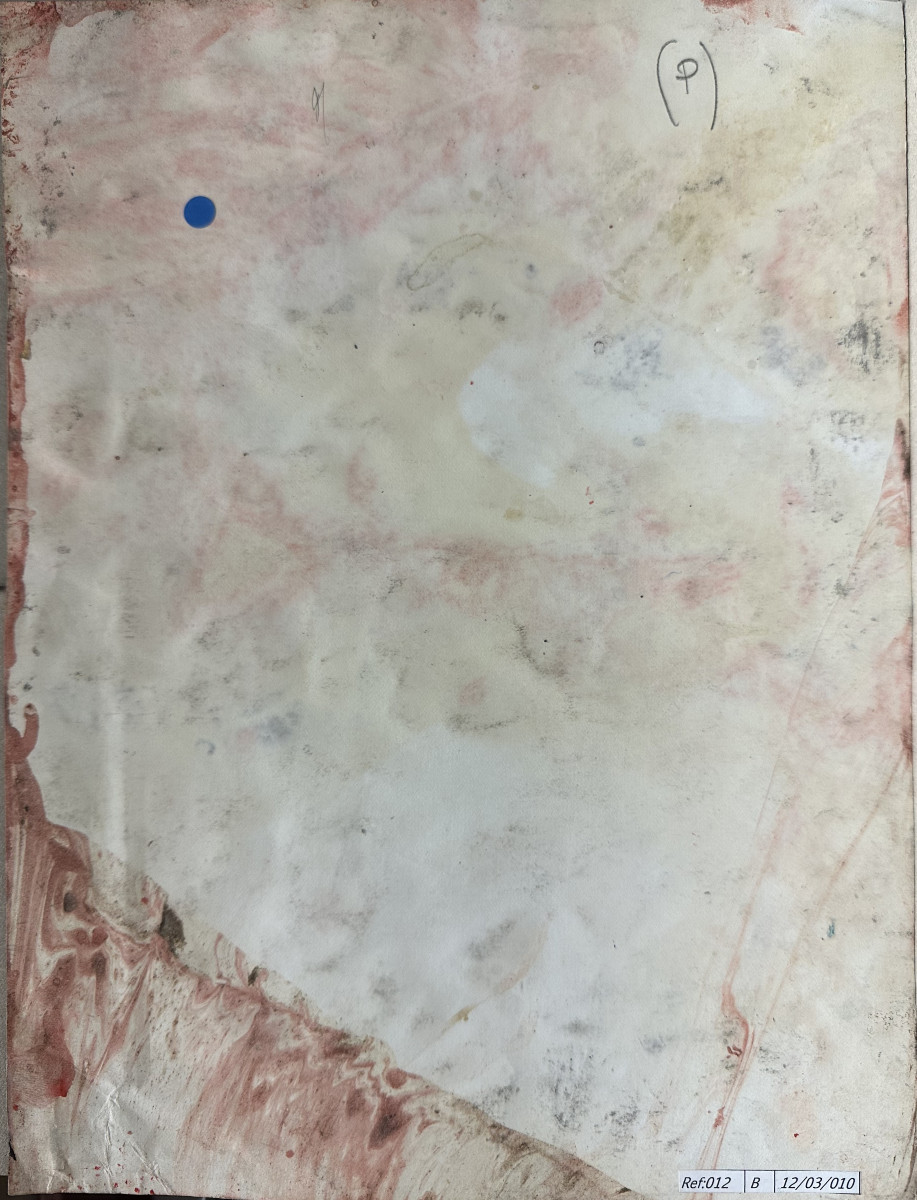 Zwy Milshtein 1934-2020 French/moldovan "characters" Gouache, Signed Lower Left, 33x24cm-photo-4