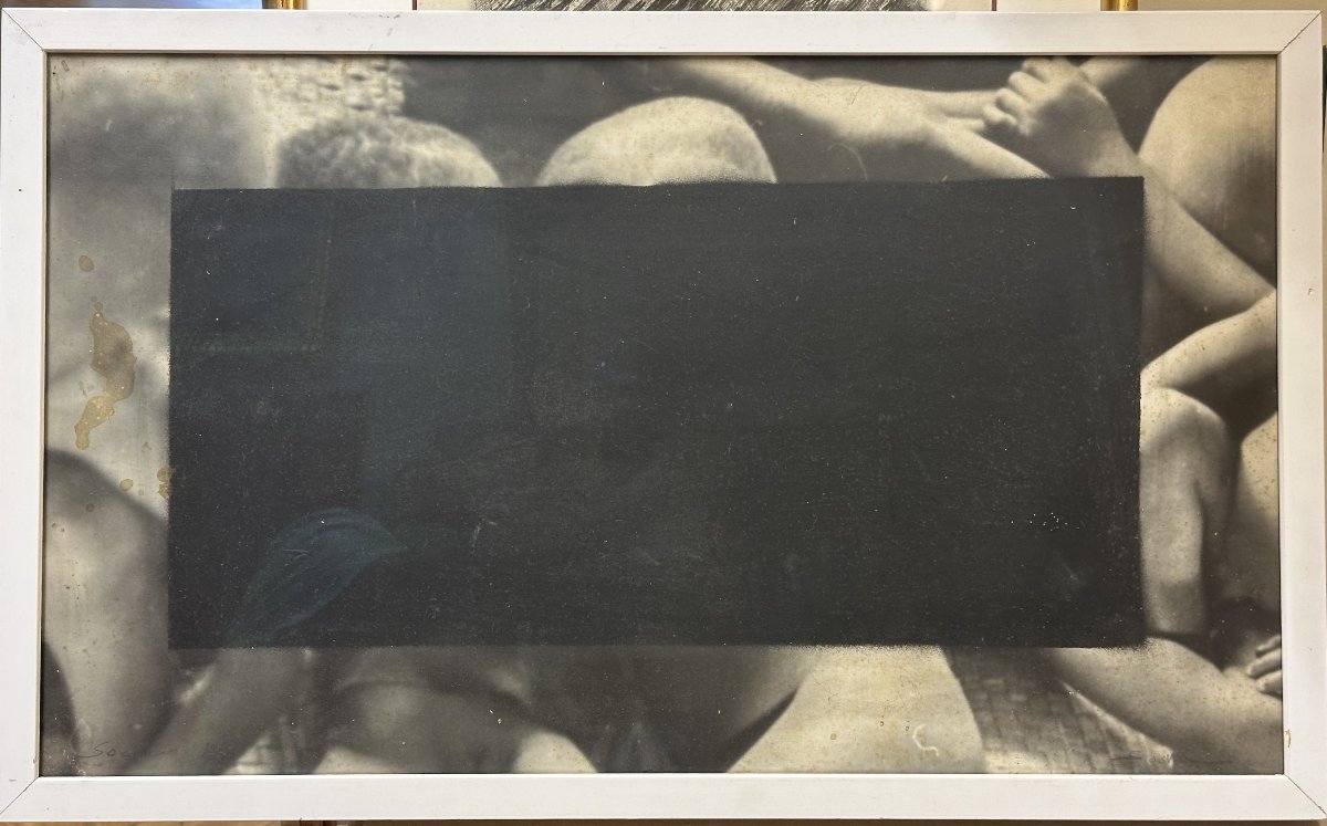 Alexandre Joseph Sosnowsky, Known As Sacha Sosno, 1937–2013, Marseille/nice, “oblitération,” Photo-based Work