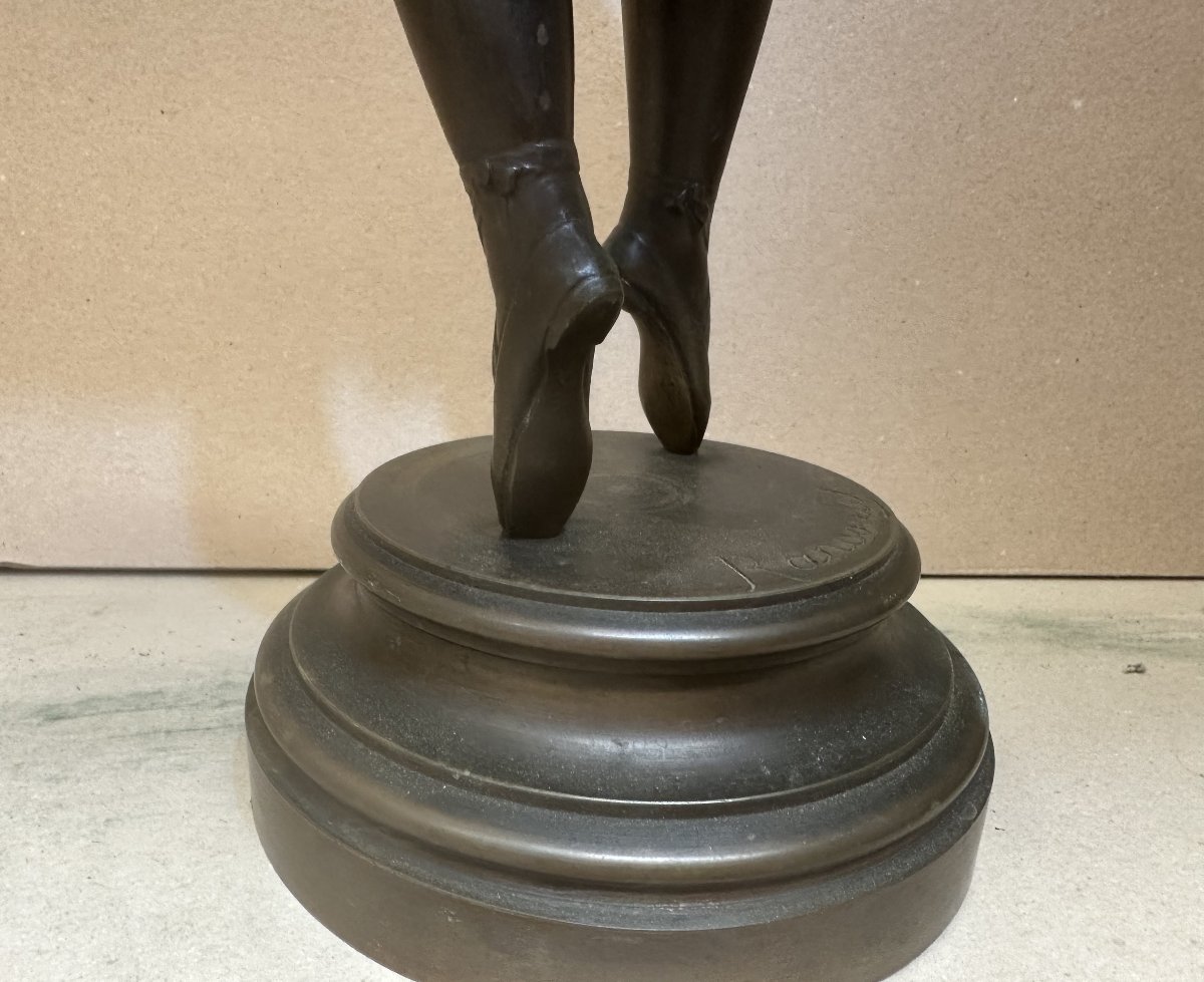 Ernest RANCOULET (1842-1918) Bordeaux "Ballerine" Bronze H 61 cm, musée des Beaux-Arts Bordeaux-photo-3