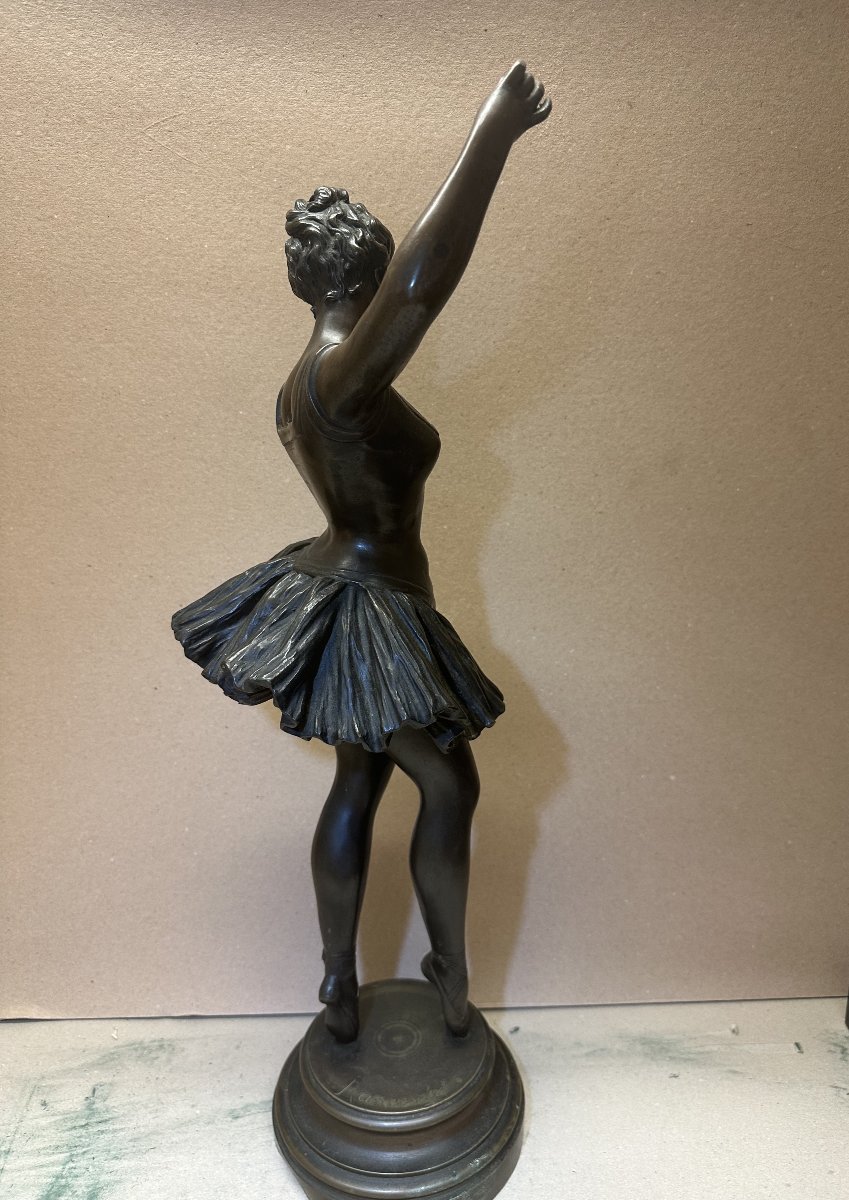 Ernest RANCOULET (1842-1918) Bordeaux "Ballerine" Bronze H 61 cm, musée des Beaux-Arts Bordeaux-photo-5