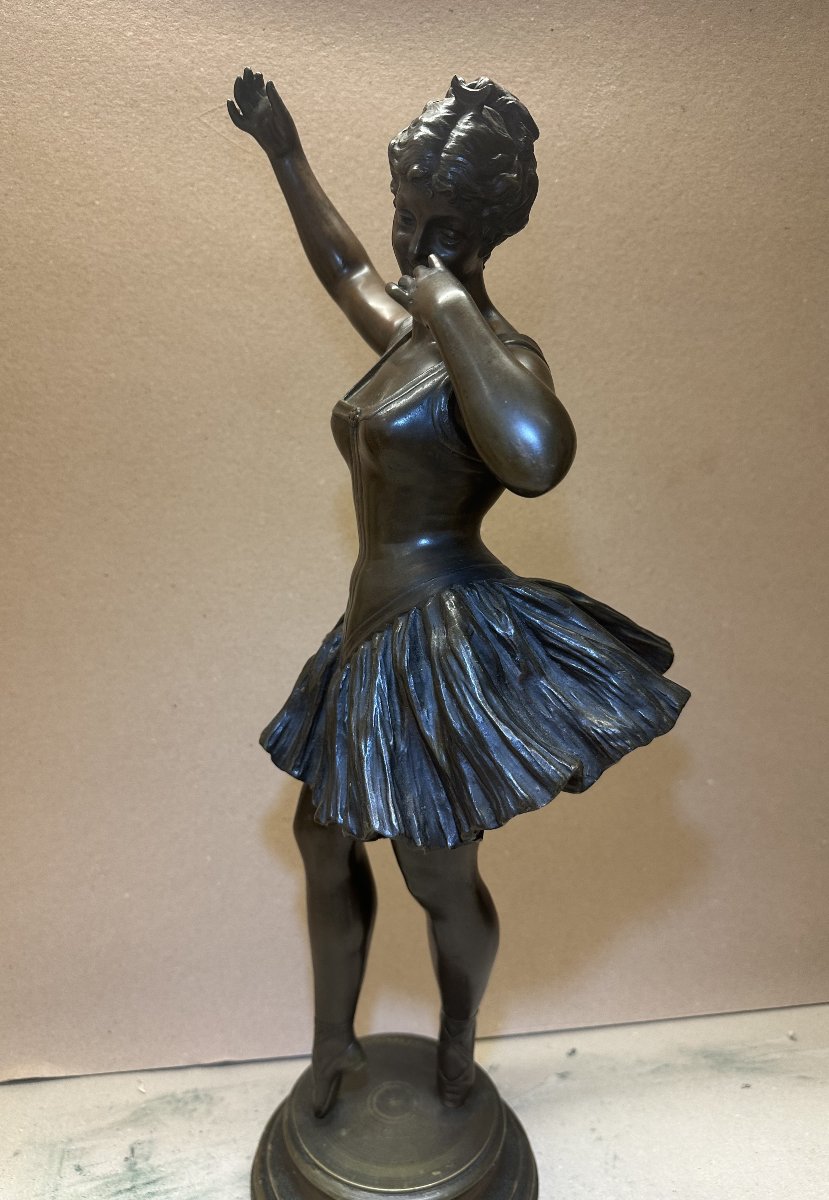 Ernest RANCOULET (1842-1918) Bordeaux "Ballerine" Bronze H 61 cm, musée des Beaux-Arts Bordeaux-photo-8