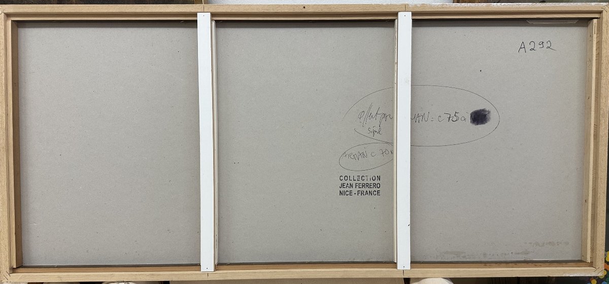 Arman (1928–2005) Nice–new York “one Dollar” Silkscreen Print, Signed Lower Right; Dimensions: 43 X 100 Cm-photo-3