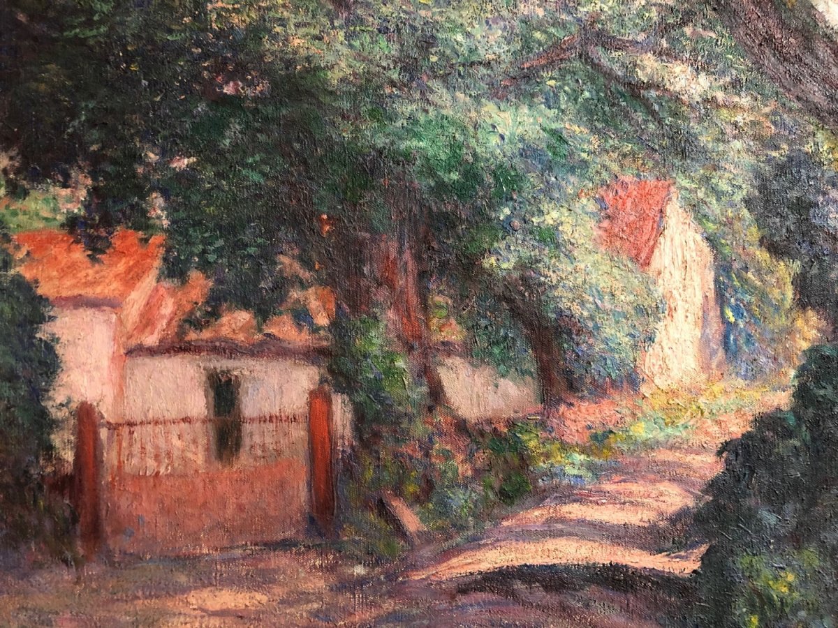 Georges Guido FILIBERTI (1881-1970) "Paysage provençal"-photo-3