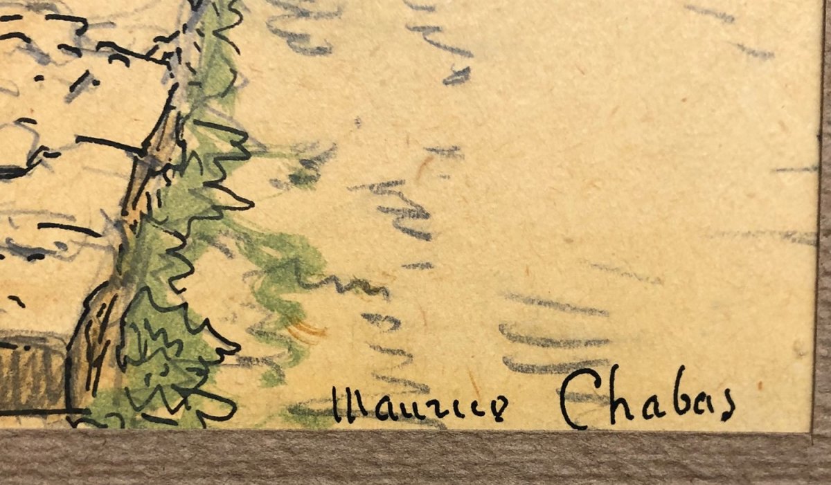 Maurice Chabas (1862-1947): "sea Side Nabis"-photo-3