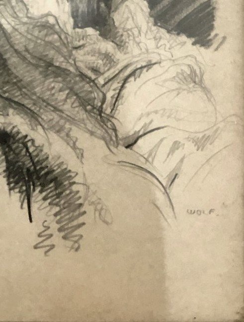 GUSTAV WOLF; Östringen 1887-1947 Greenfield/USA; Juif Allemand : "Types sémites"-photo-2