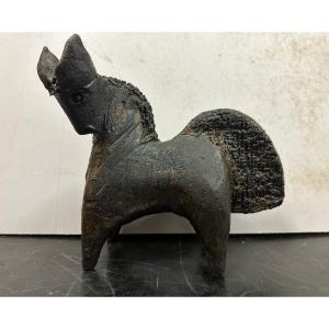 Dominique Pouchain (1951) Dieulefit; France: "horse", Ceramic; Dimensions: 29 X 21 X 17 Cm