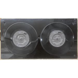  Jean-claude Farhi (1940-2012) "platine Disques Eliane Radigue"; Plexiglas, école De Nice; 1969