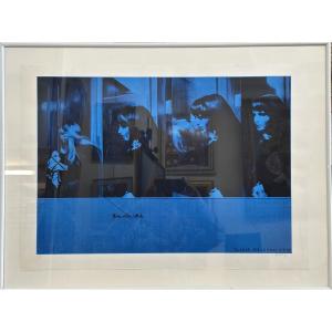 Jacques Monory (1924-2018) "claude 1972 May 9 9:05 P.m." Signed Lower Right Serial Artist's Proof