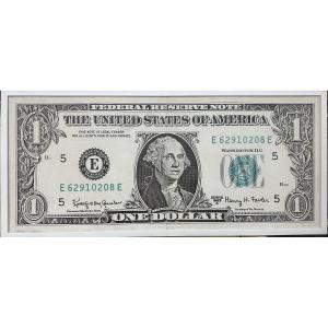 Arman (1928–2005) Nice–new York “one Dollar” Silkscreen Print, Signed Lower Right; Dimensions: 43 X 100 Cm