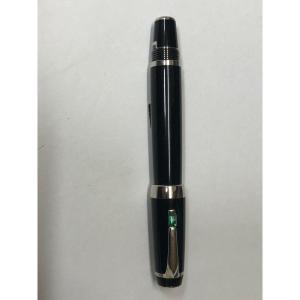 Rare Montblanc - Bohème Avec Stylo Plume émeraude - Bel état - Plume 14k