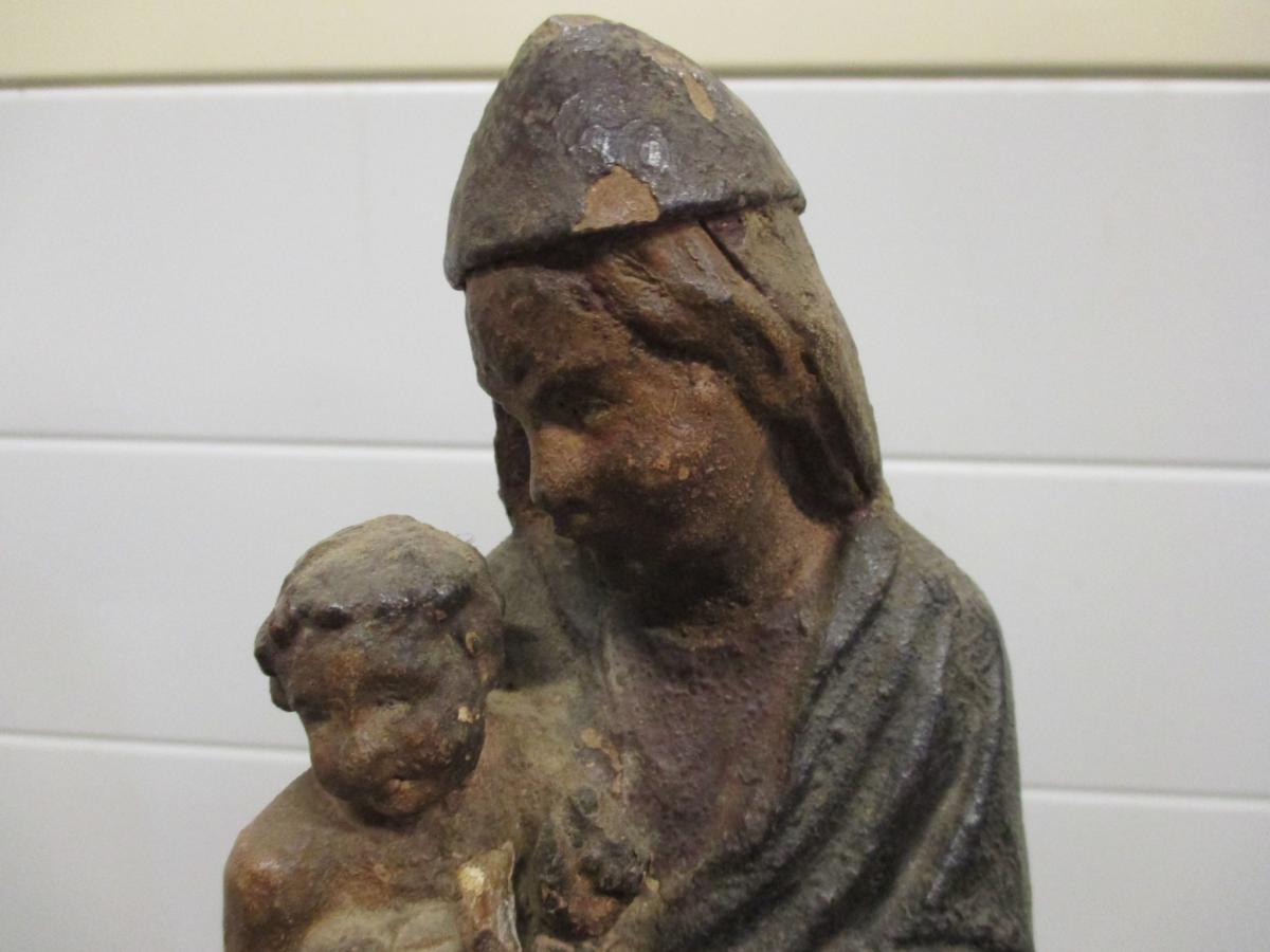 Statue Madonna And Child-photo-4