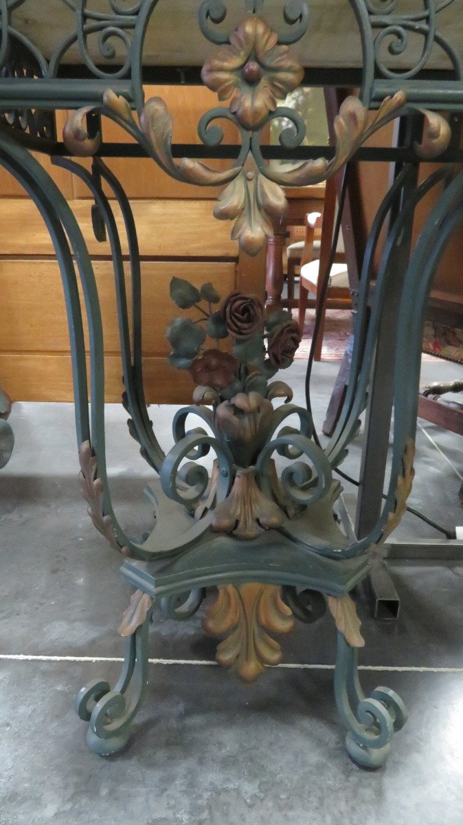 Wrought Iron Console-photo-3