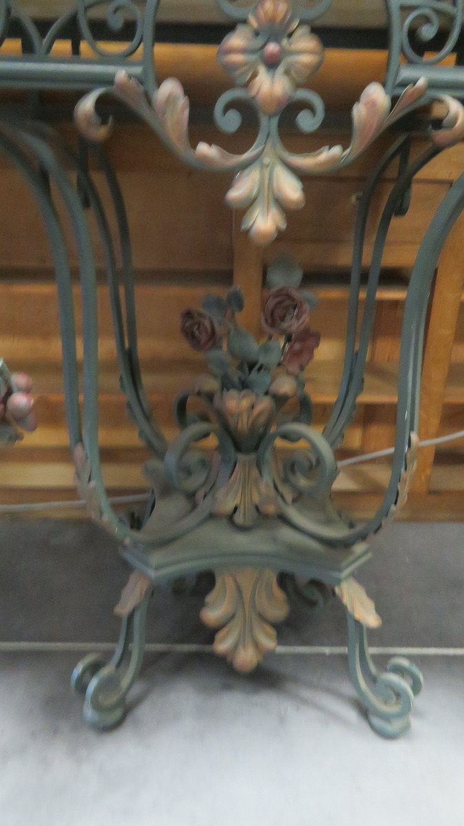 Wrought Iron Console-photo-2