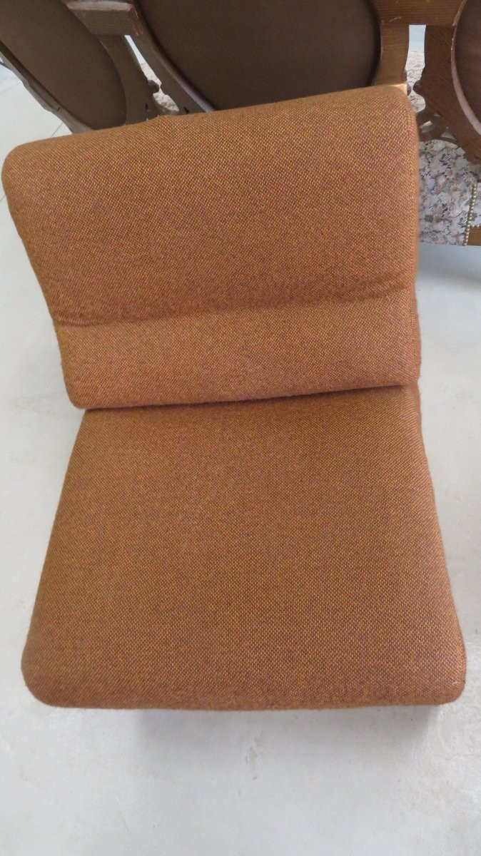 Paire de fauteuils année 60/70-photo-3