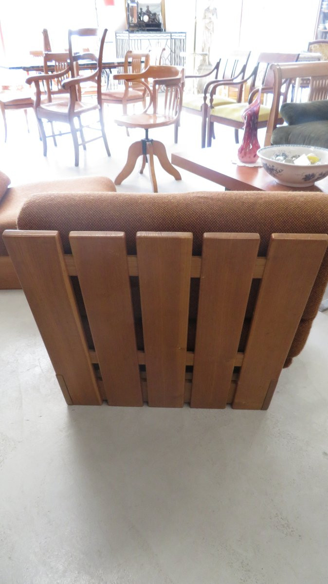Paire de fauteuils année 60/70-photo-1