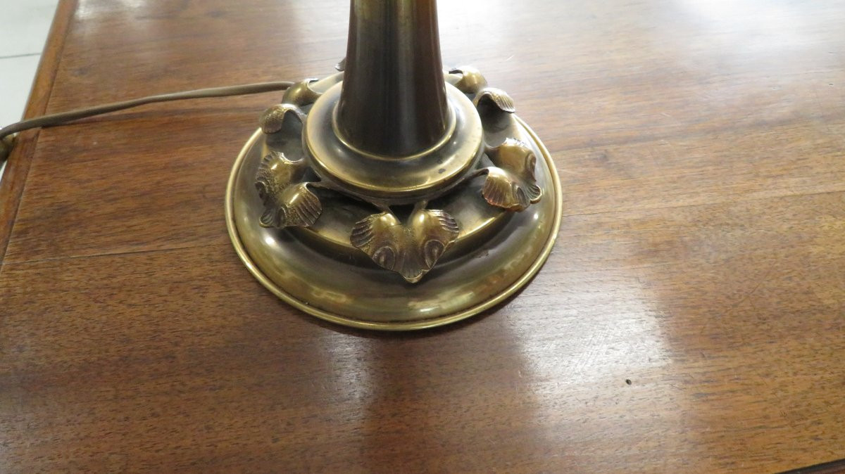 Lampe en bronze-photo-4
