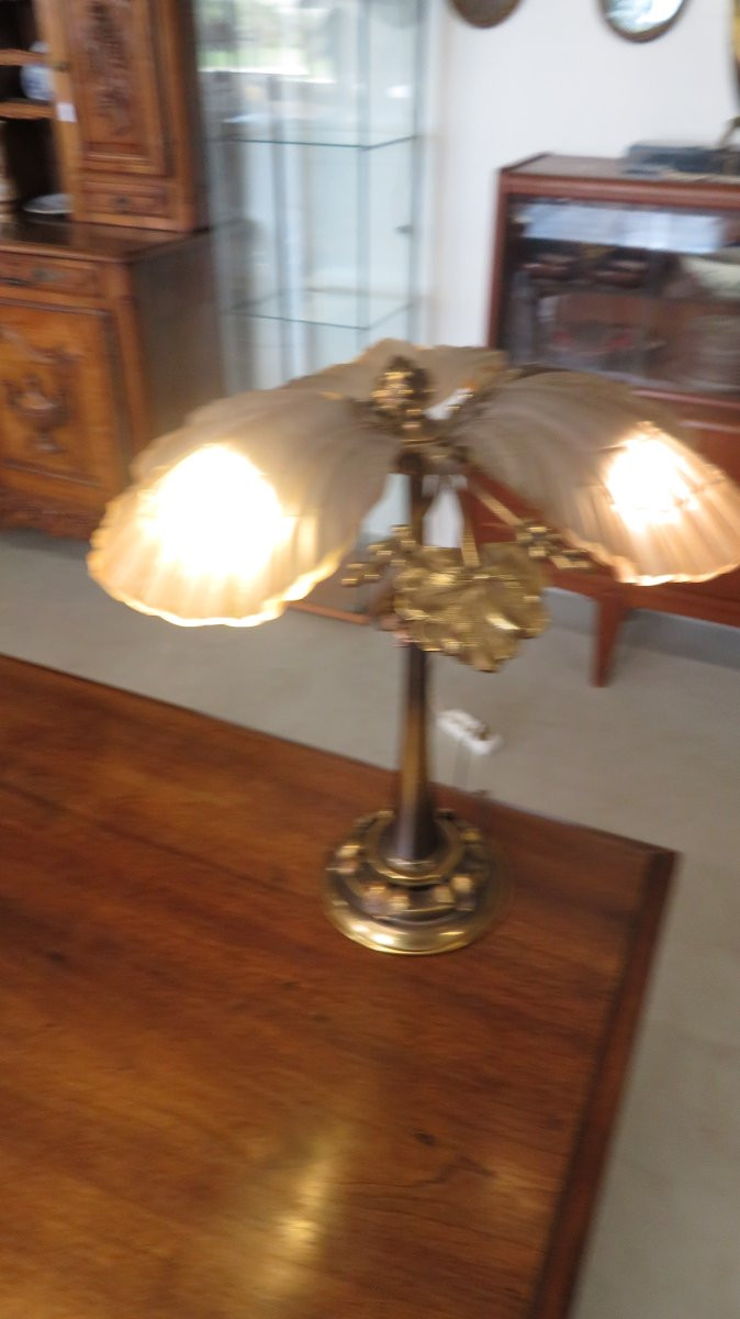 Lampe en bronze-photo-6