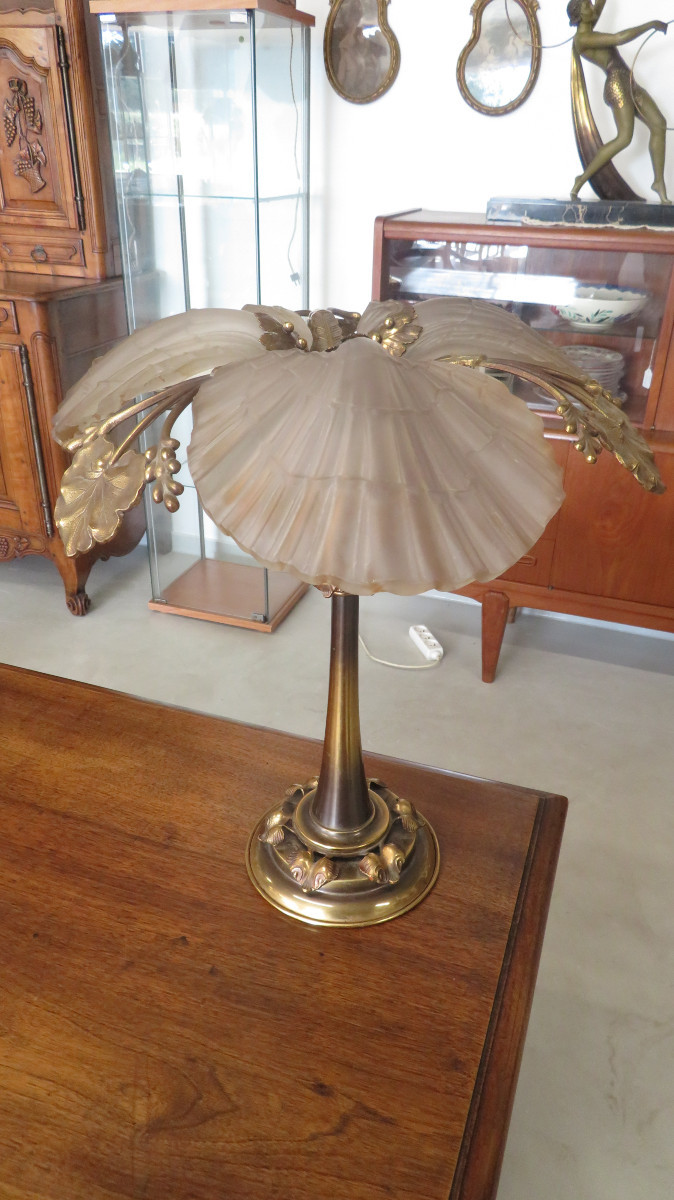 Lampe en bronze