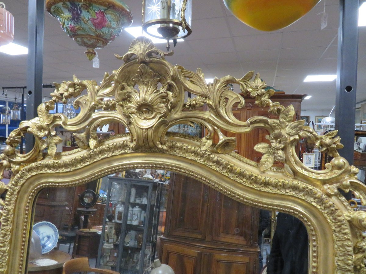 Miroir sytle Louis XV-photo-2