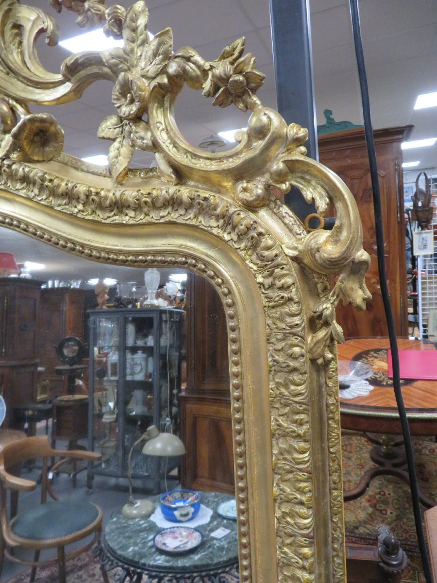 Miroir sytle Louis XV-photo-3