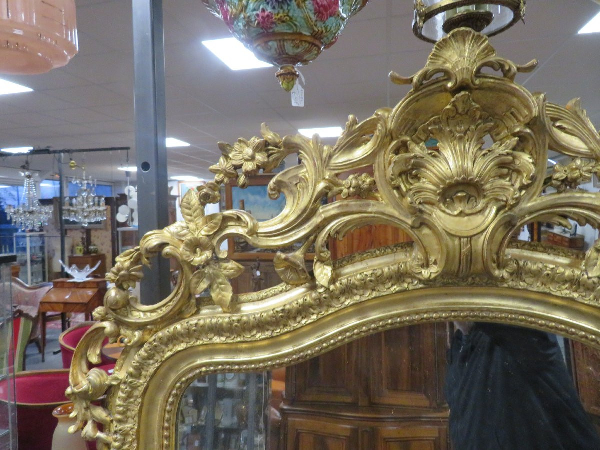 Miroir sytle Louis XV-photo-3