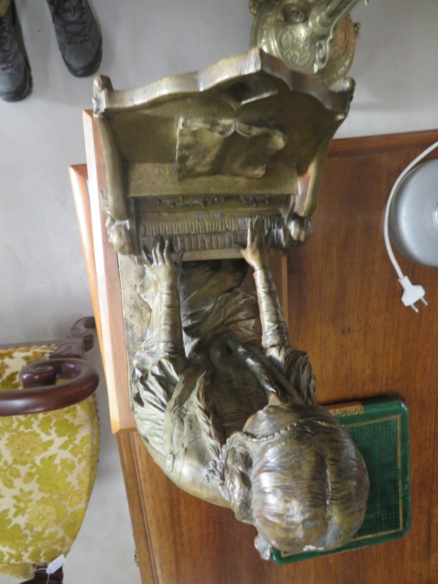 Femme au piano (Achille Fidi)-photo-3