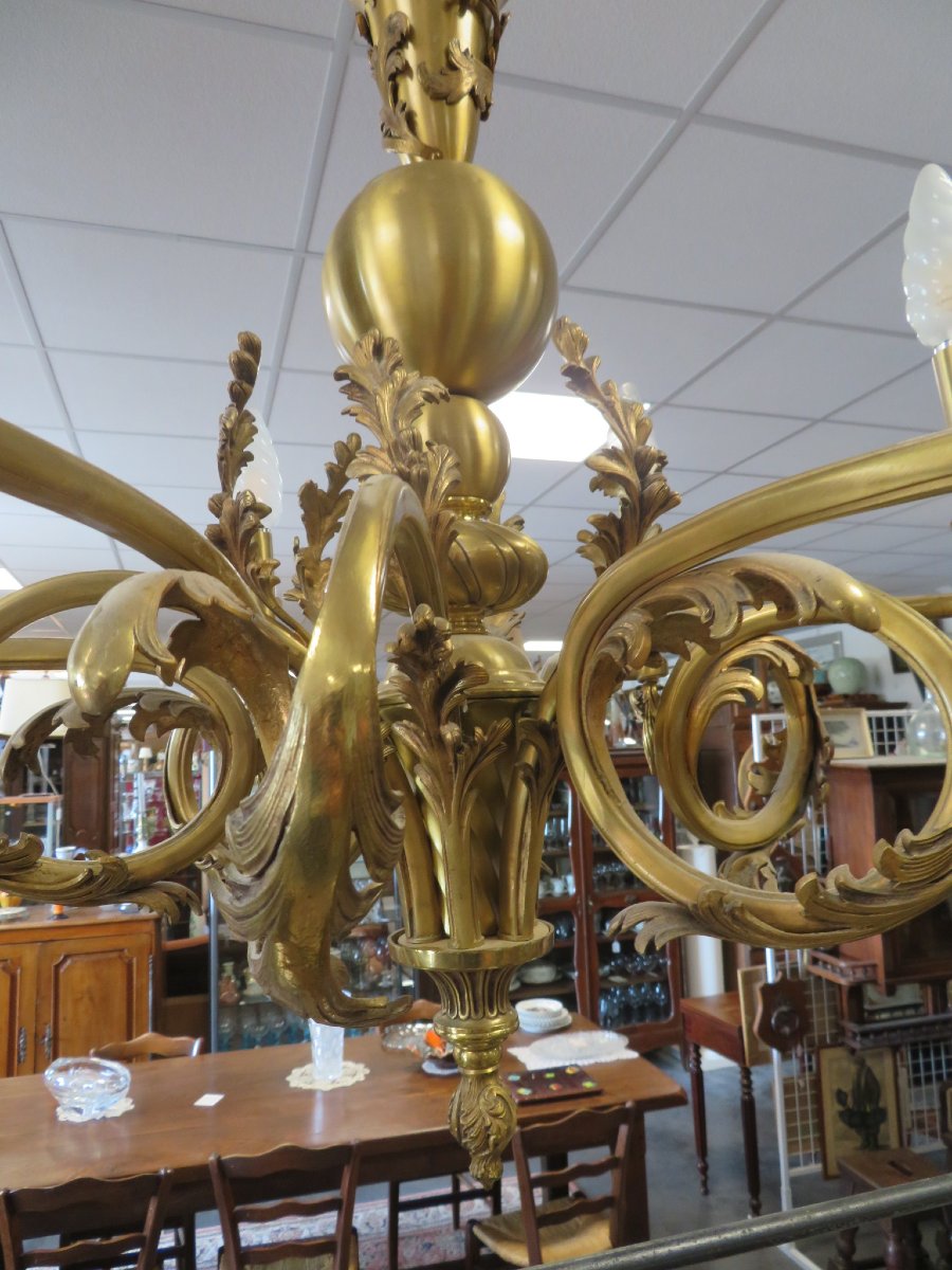 Bronze Chandelier-photo-2