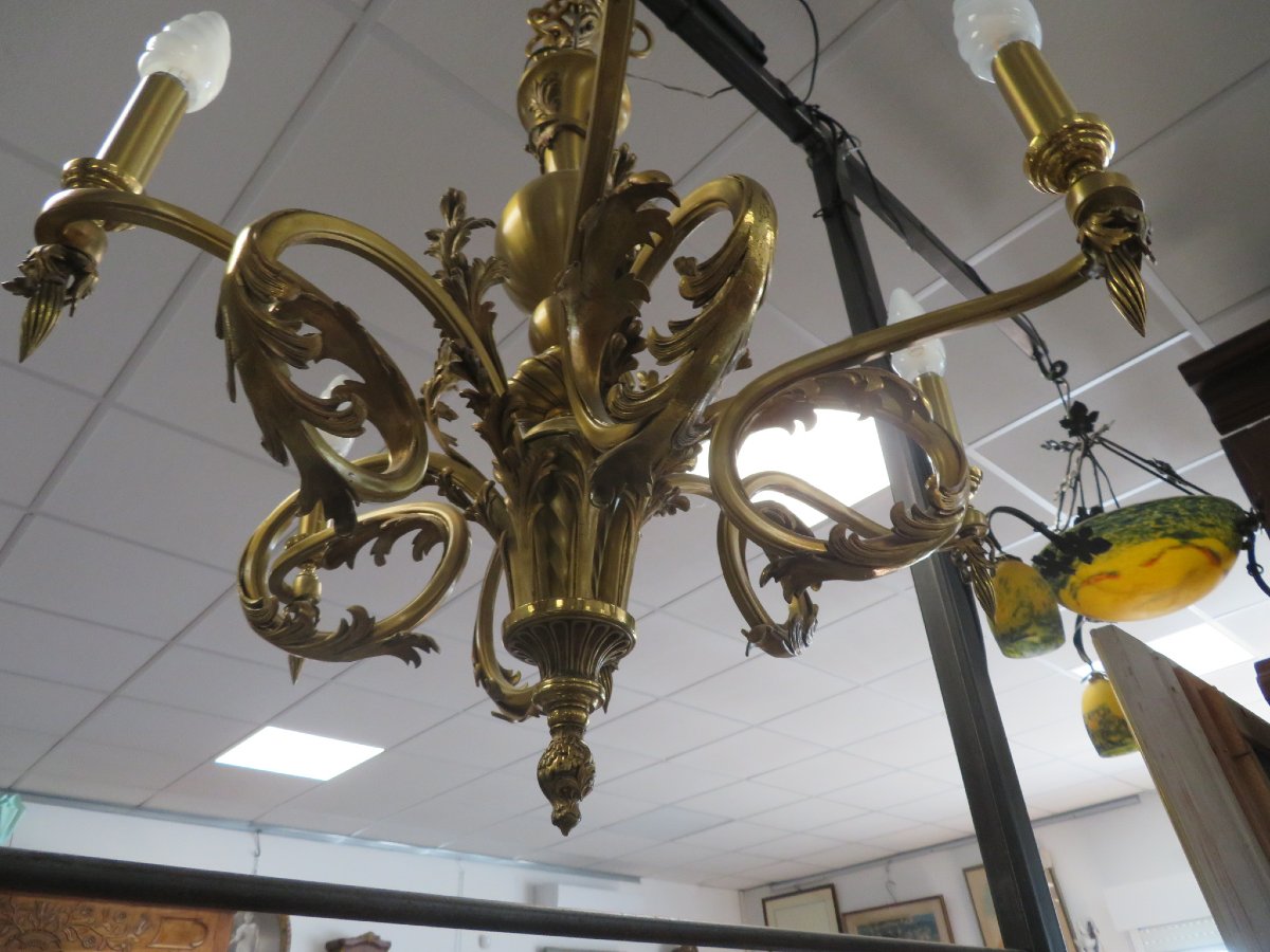 Bronze Chandelier-photo-1
