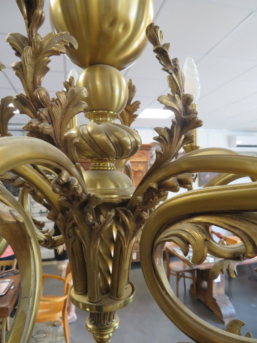 Bronze Chandelier-photo-2