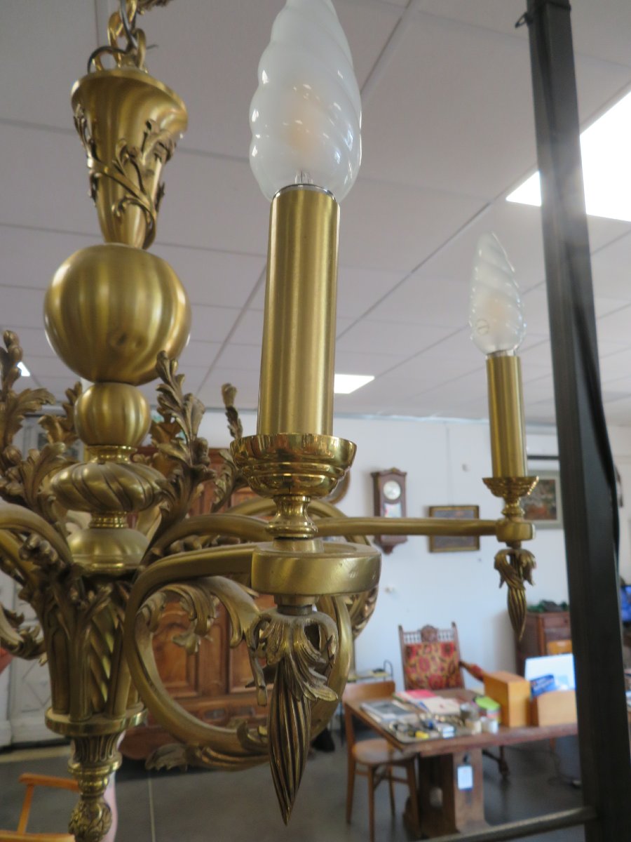 Bronze Chandelier-photo-3
