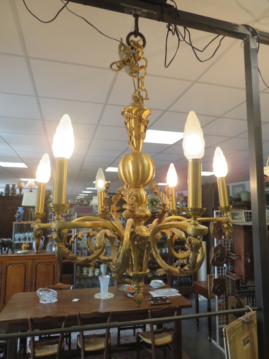 Bronze Chandelier-photo-5